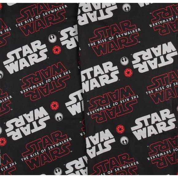 DISNEY STAR WARS Men's "The Rise of Skywalker" Pajama Sleet Set Medium - Picture 5 of 5